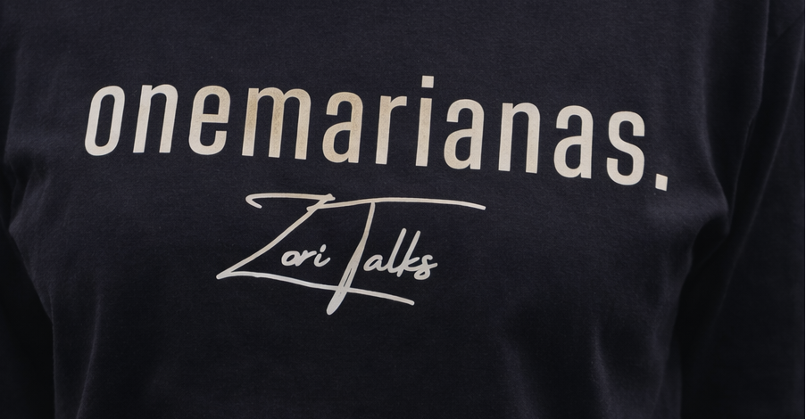 "onemarianas." Long Sleeve Tee