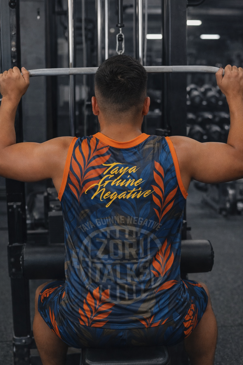 "Sunset Leaves" DriFit Tank