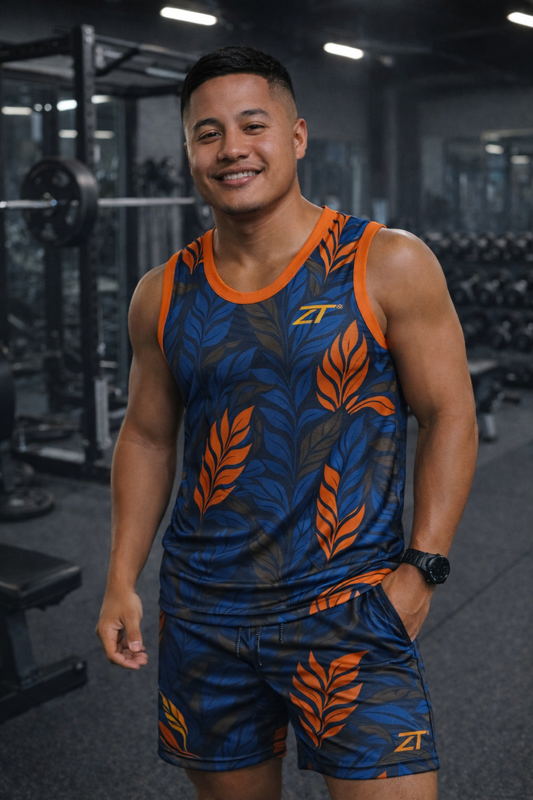 "Sunset Leaves" DriFit Tank