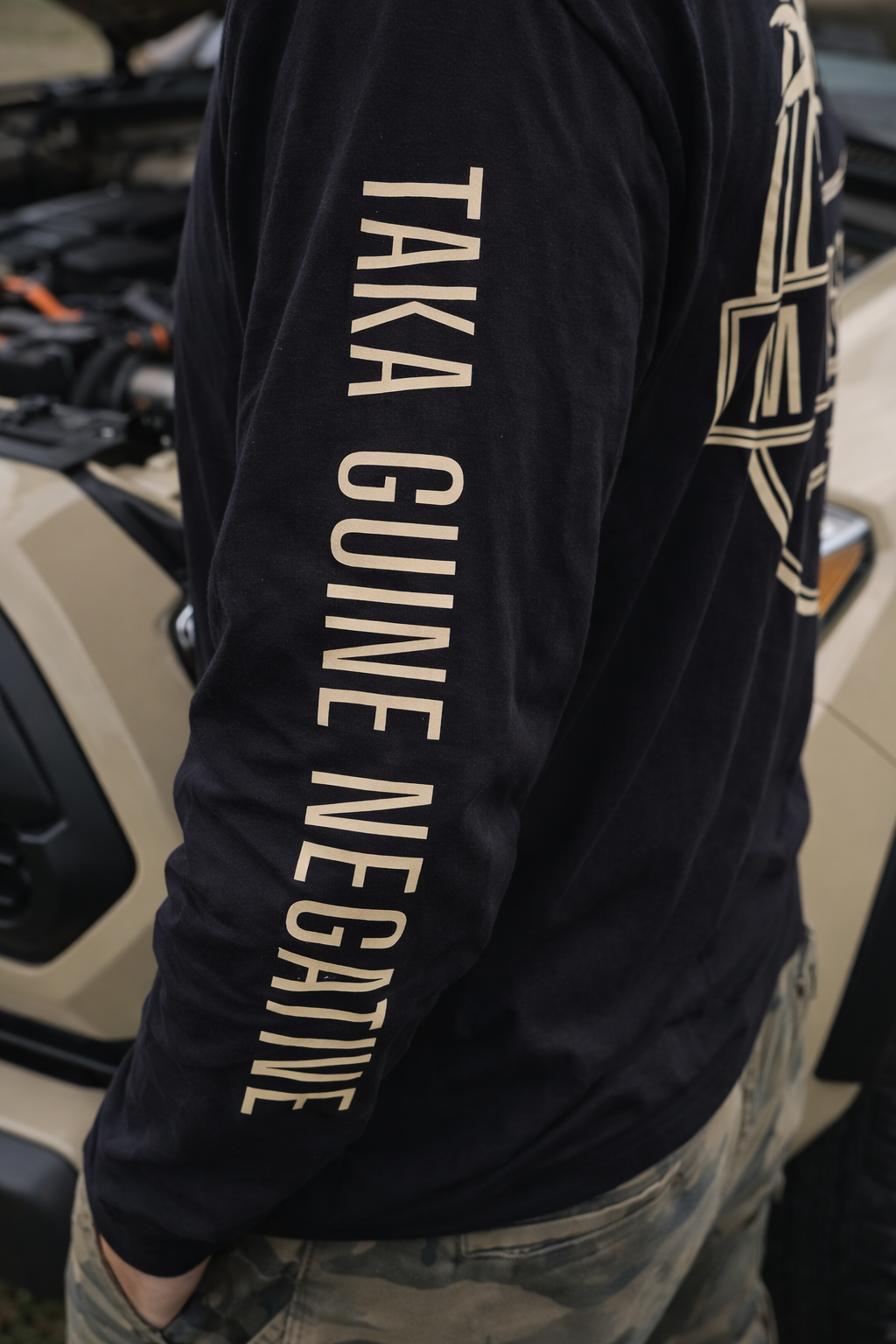 "onemarianas." Long Sleeve Tee