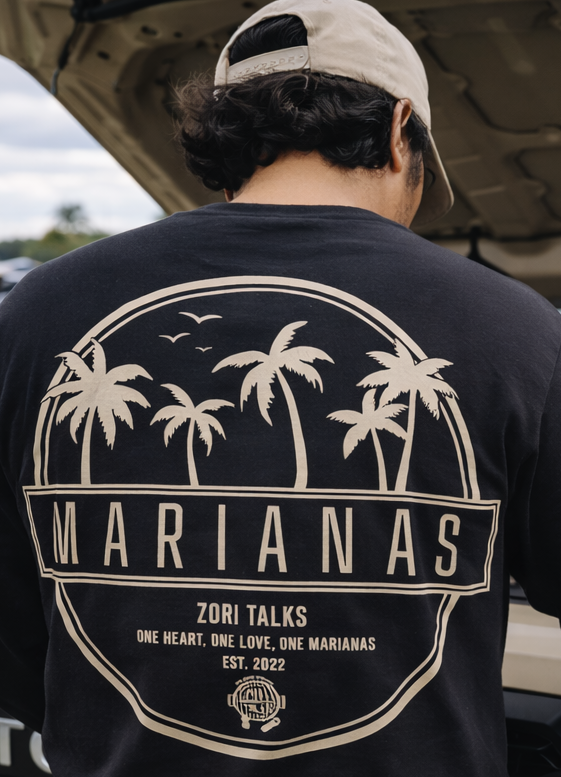 "onemarianas." Long Sleeve Tee